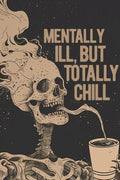 Sarcastic Wall  Metal Wall Posters | Premium, Waterproof & Magnet-Mounted Art