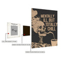 Sarcastic Wall  Metal Wall Posters | Premium, Waterproof & Magnet-Mounted Art