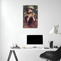 Satoru Gojo Illustration Metal Posters | Premium, Waterproof & Magnet-Mounted Art