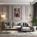 Satoru Gojo Illustration Metal Posters | Premium, Waterproof & Magnet-Mounted Art
