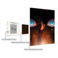 Satoru Gojo Domain Metal Wall Posters | Premium, Waterproof & Magnet-Mounted Art