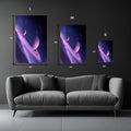 Saturn in Space Metal Posters | Premium, Waterproof & Magnet-Mounted Art
