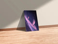 Saturn in Space Metal Posters | Premium, Waterproof & Magnet-Mounted Art