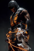 Scorpion Mortal Combat modern style Metal Posters | Premium, Waterproof & Magnet-Mounted Art