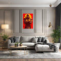 Scorpion Mortal Kombat Metal Wall Posters | Premium, Waterproof & Magnet-Mounted Art