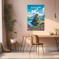 Scotland Art Metal Posters | Premium, Waterproof & Magnet-Mounted Art