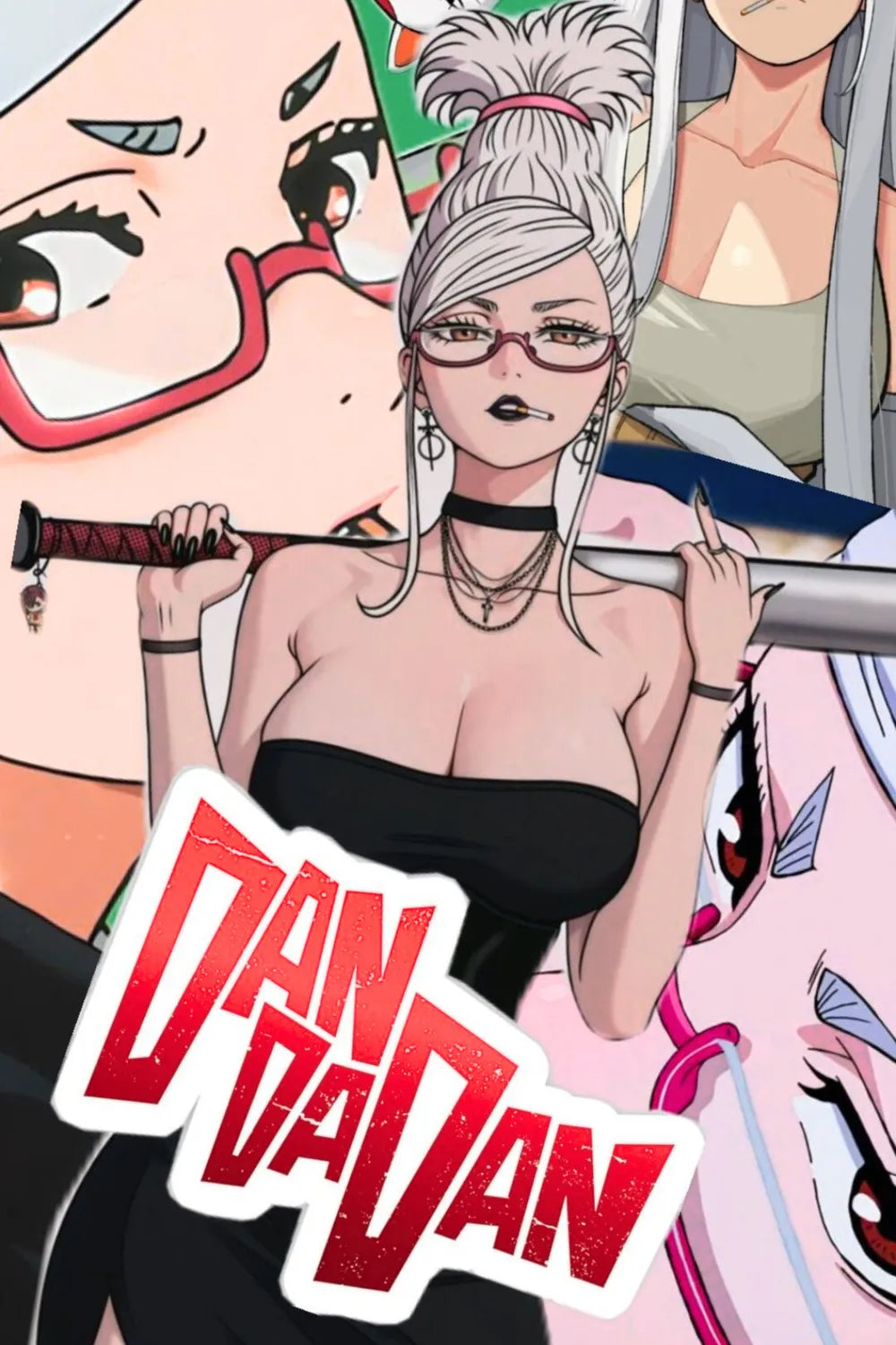 Seiko Ayase DanDanDan Metal Posters | Premium, Waterproof & Magnet-Mounted Art