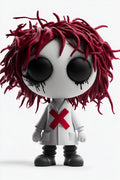 Silent Scary Doll Face Metal Posters | Premium, Waterproof & Magnet-Mounted Art