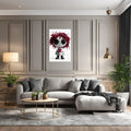 Silent Scary Doll Face Metal Posters | Premium, Waterproof & Magnet-Mounted Art