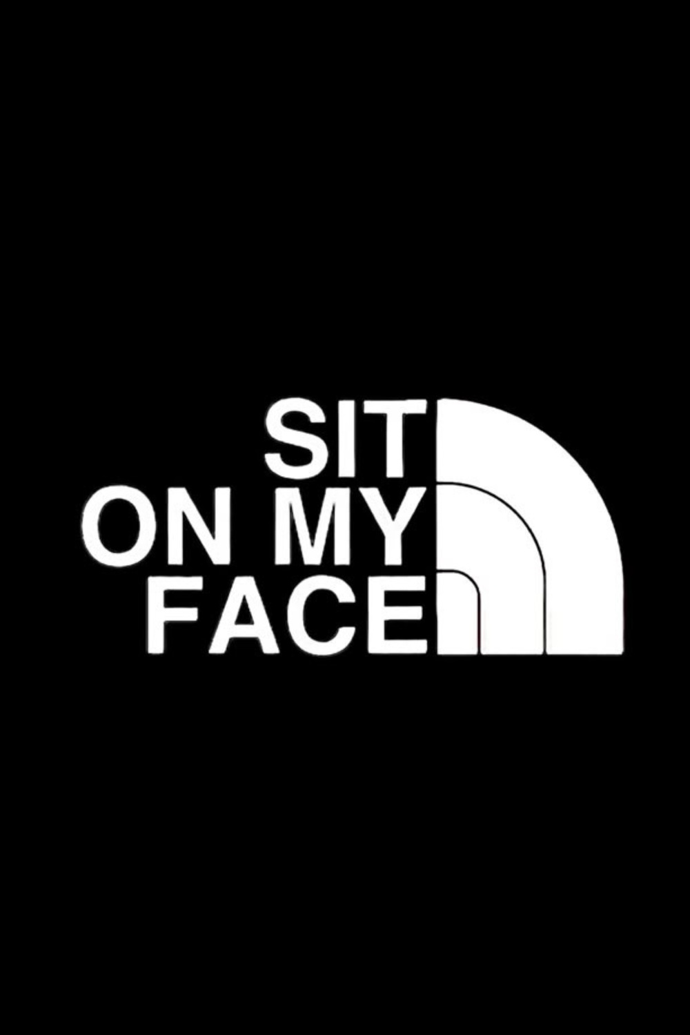 Sit on my Face Funny Metal Posters | Premium, Waterproof & Magnet-Mounted Art