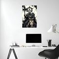 Skull Knight of Apocalypse Metal Wall Posters | Premium, Waterproof & Magnet-Mounted Art