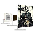 Skull Knight of Apocalypse Metal Wall Posters | Premium, Waterproof & Magnet-Mounted Art