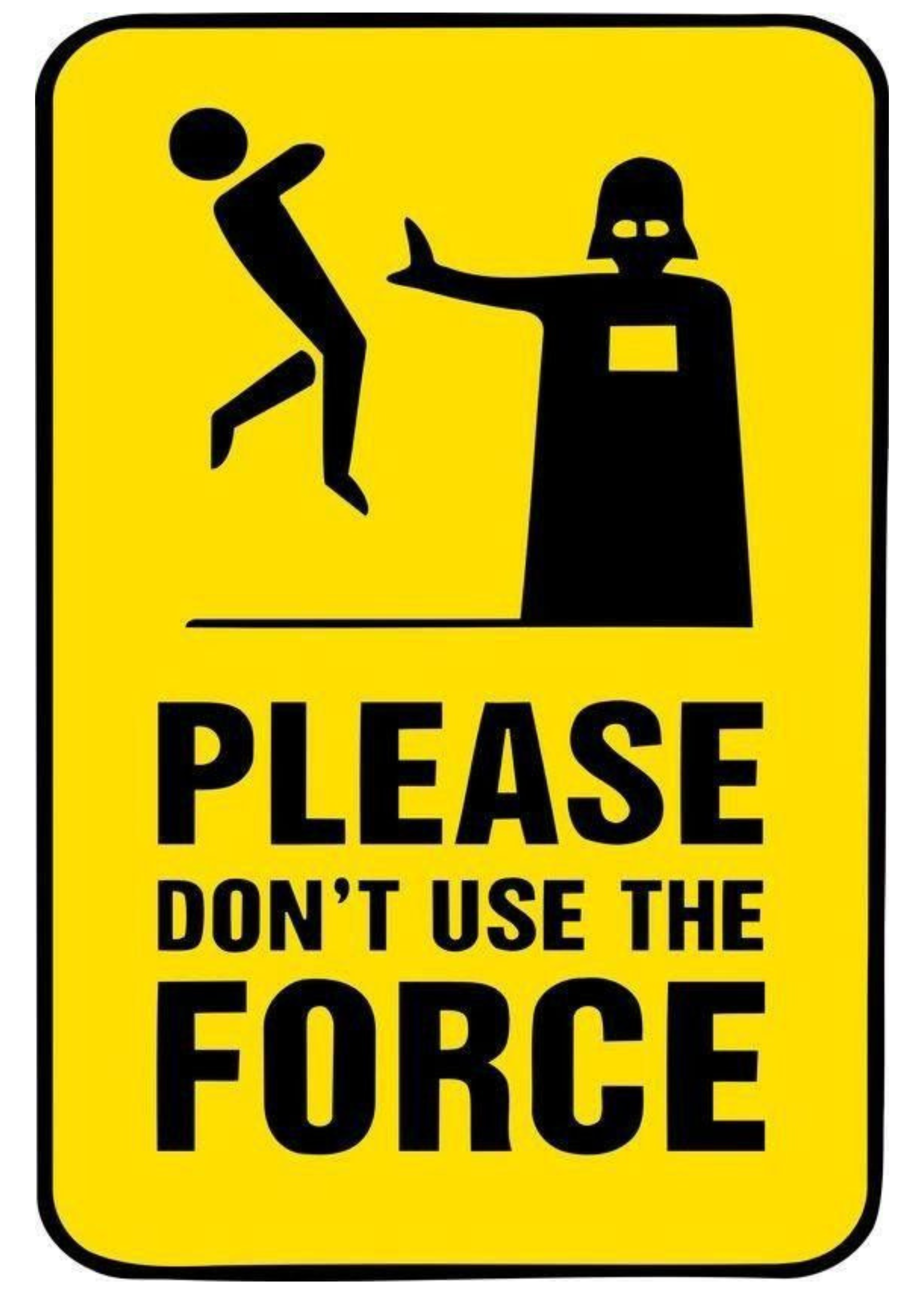 Star Wars Funny Metal Wall Posters | Premium, Waterproof & Magnet-Mounted Art