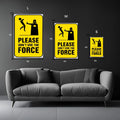 Star Wars Funny Metal Wall Posters | Premium, Waterproof & Magnet-Mounted Art