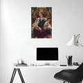 Sukuna Illustration Metal Posters | Premium, Waterproof & Magnet-Mounted Art
