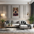 Sukuna Illustration Metal Posters | Premium, Waterproof & Magnet-Mounted Art