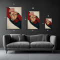 Sukuna X Yuji Itadori Metal Posters | Premium, Waterproof & Magnet-Mounted Art