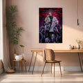 Sukuna Domain Expansion Metal Wall Posters | Premium, Waterproof & Magnet-Mounted Art