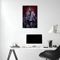 Sukuna Domain Expansion Metal Wall Posters | Premium, Waterproof & Magnet-Mounted Art