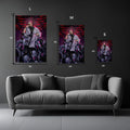 Sukuna Domain Expansion Metal Wall Posters | Premium, Waterproof & Magnet-Mounted Art