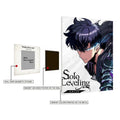 Sung Jin-woo Solo Leveling Metal Wall Posters | Premium, Waterproof & Magnet-Mounted Art