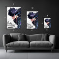 Sung Jin-woo Solo Leveling Metal Wall Posters | Premium, Waterproof & Magnet-Mounted Art