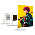 Tanjiro Demon Slayer Metal Posters | Premium, Waterproof & Magnet-Mounted Art