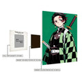 Tanjiro Demon Slayer without word Metal Posters | Premium, Waterproof & Magnet-Mounted Art
