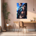 Tanjiro and Nezuko Demon Slayer Metal Posters | Premium, Waterproof & Magnet-Mounted Art