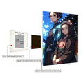 Tanjiro and Nezuko Demon Slayer Metal Posters | Premium, Waterproof & Magnet-Mounted Art
