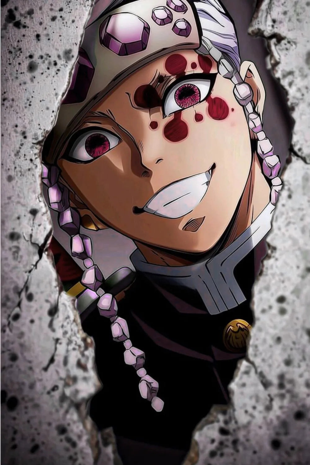 Tengen Demon Slayer Modern Metal Posters | Premium, Waterproof & Magnet-Mounted Art