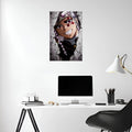 Tengen Demon Slayer Modern Metal Posters | Premium, Waterproof & Magnet-Mounted Art