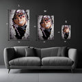 Tengen Demon Slayer Modern Metal Posters | Premium, Waterproof & Magnet-Mounted Art