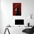 The Cool Goat Metal Posters | Premium, Waterproof & Magnet-Mounted Art