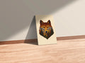 The Wild within the Wolf Metal Wall Posters | Premium, Waterproof & Magnet-Mounted Art
