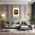 The Wild within the Wolf Metal Wall Posters | Premium, Waterproof & Magnet-Mounted Art