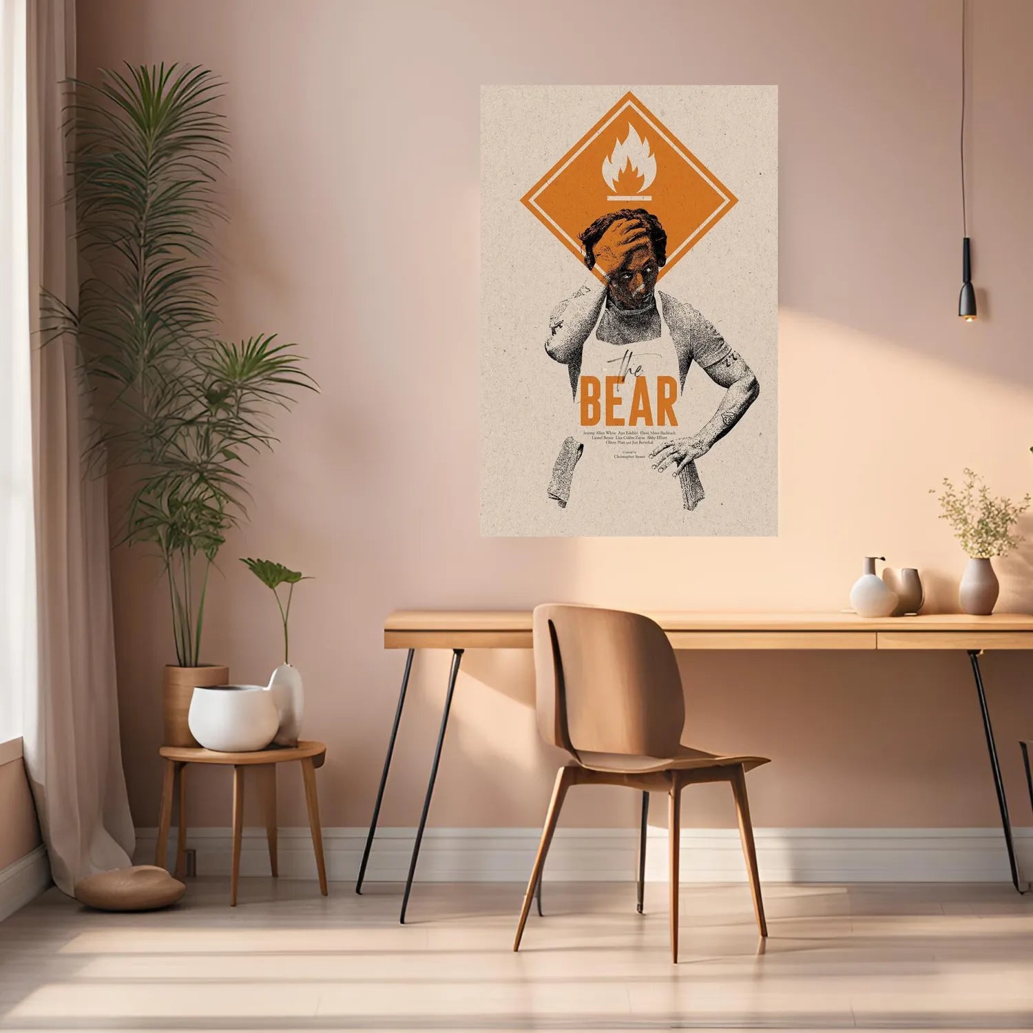 The Bear artwork Cover Metal Posters | Premium, Waterproof & Magnet-Mounted Art