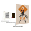 The Bear artwork Cover Metal Posters | Premium, Waterproof & Magnet-Mounted Art