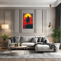 The Mandalorian art metal posters | Premium, Waterproof & Magnet-Mounted Art