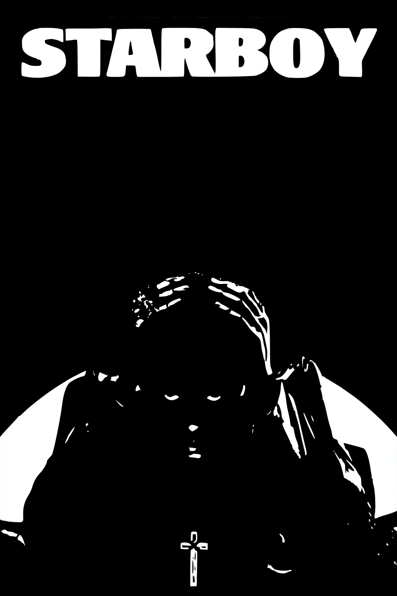 The Weeknd Starboy Album Metal Wall Posters | Premium, Waterproof & Magnet-Mounted Art