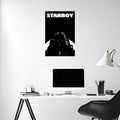 The Weeknd Starboy Album Metal Wall Posters | Premium, Waterproof & Magnet-Mounted Art