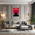 The weeknd Starboy Metal Wall Posters | Premium, Waterproof & Magnet-Mounted Art