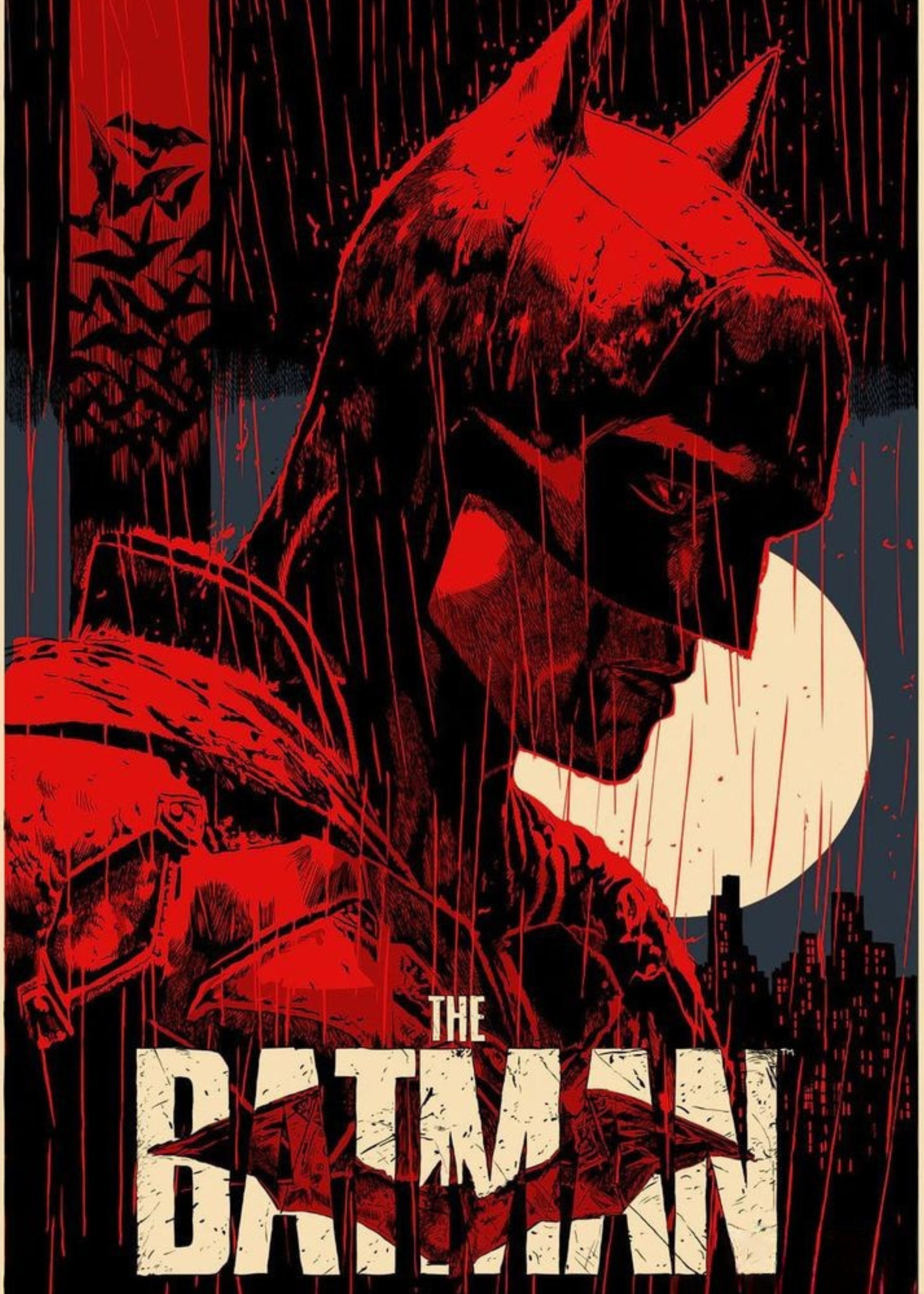 The batman movie Metal Wall Posters | Premium, Waterproof & Magnet-Mounted Art