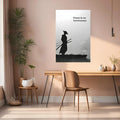 There is No Tomorrow Motivational Metal Posters | Premium, Waterproof & Magnet-Mounted Art