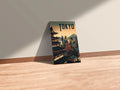 Tokyo Japan Art Metal Posters | Premium, Waterproof & Magnet-Mounted Art