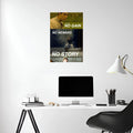 Top Athletes Motivational Metal Wall Posters | Premium, Waterproof & Magnet-Mounted Art