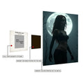 Vampire Girl in Forest Metal Wall Posters | Premium, Waterproof & Magnet-Mounted Art