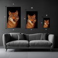 ًWild Wolf Metal Wall Posters | Premium, Waterproof & Magnet-Mounted Art