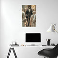 Wolf Lord Metal Posters | Premium, Waterproof & Magnet-Mounted Art