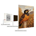 Woodpecker Metal Wall Posters | Premium, Waterproof & Magnet-Mounted Art
